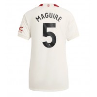 Manchester United Harry Maguire #5 Kolmaspaita Naiset 2023-24 Lyhythihainen